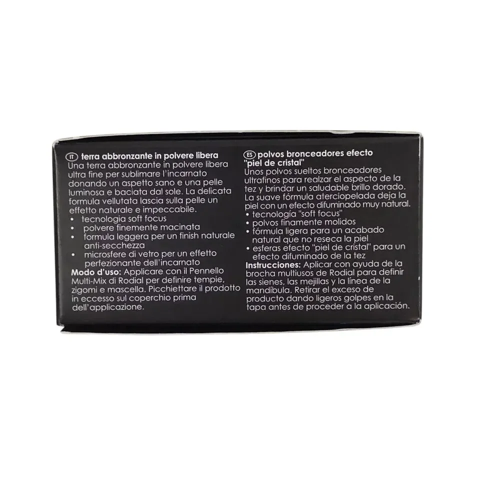 Rodial Glass Loose Bronzing Powder Loose Sunkissed Blurring Face Makeup